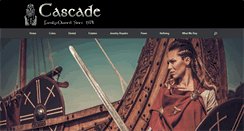 Desktop Screenshot of cascadenc.com